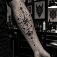 Geometric Tattoo